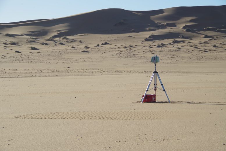 Terrestrial Laser Scanning in Namibia