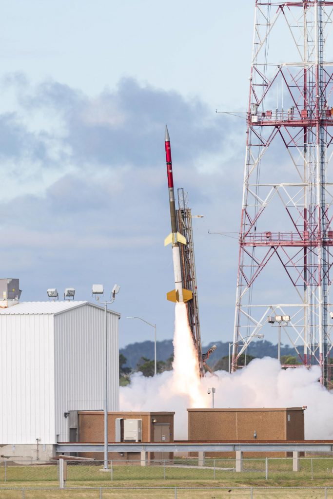 Terrier Improved Orion Rocket Launch Wallops
