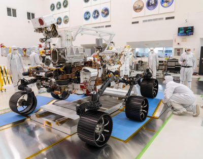 NASA Takes Mars 2020 Rover for Spin in First Drive Test [Video]