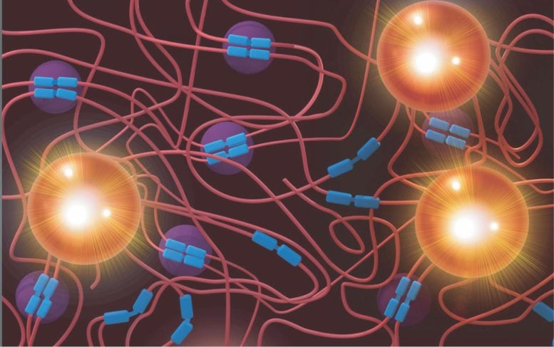 Tetrahydroxy Deoxybenzoin Triazole Filler Illustration