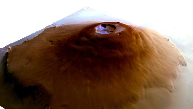 Tharsis Volcano Mars