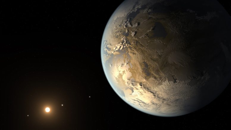 The Artist's Concept Depicts Kepler 186f