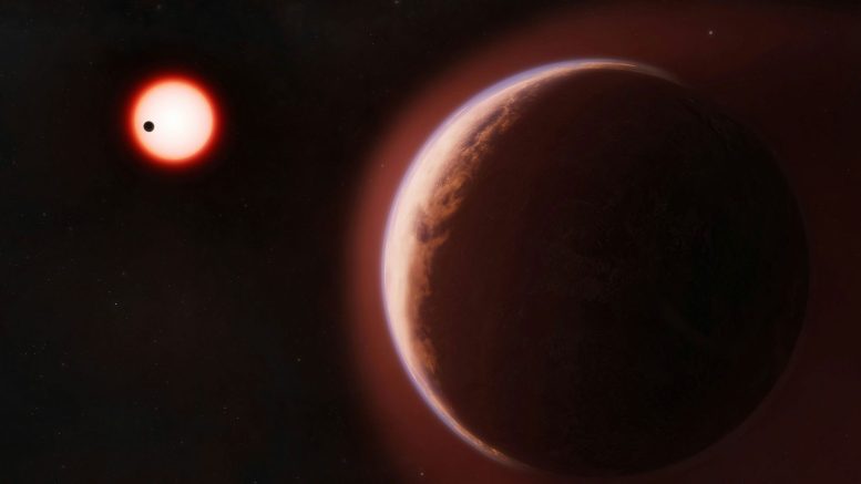 The Exoplanet LHS 1140 B Surrounded by a Helium Rich Atmosphere
