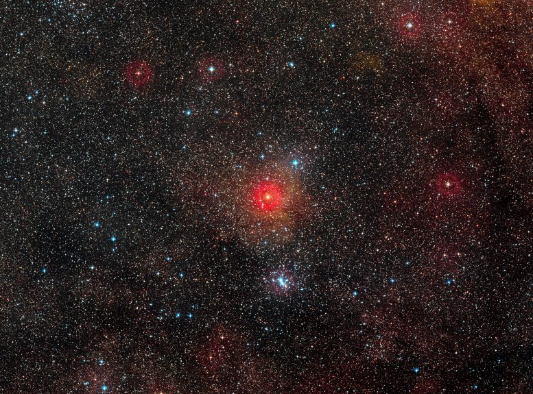 The Field Around Yellow Hypergiant Star HR 5171