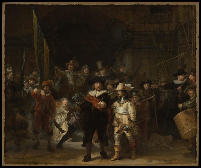 The Night Watch Painting