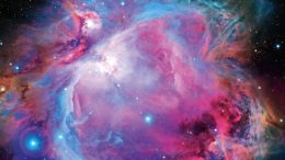 The Orion nebula in the optical by CFHT