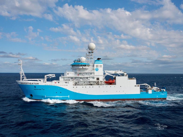 The Research Vessel RV Investigator