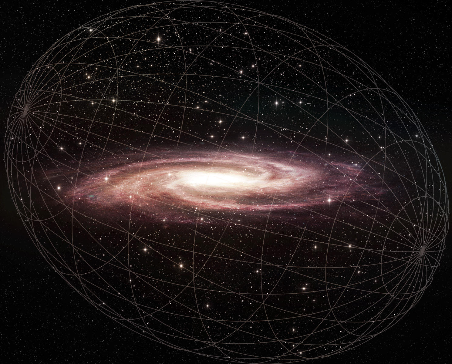 Harvard Astronomers Have Revealed the True Shape of the Milky Ways Halo of Stars