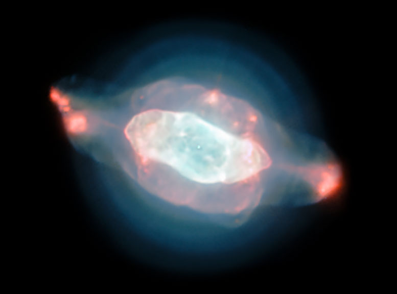 The Strange Structures of the Saturn Nebula