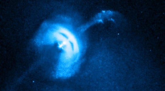 The-Vela-pulsar,-a-neutron-star