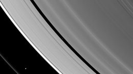 The Ring Region and the Saturnian Moons Prometheus and Pan