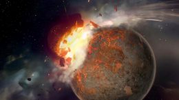 Theia Impacting Proto-Earth