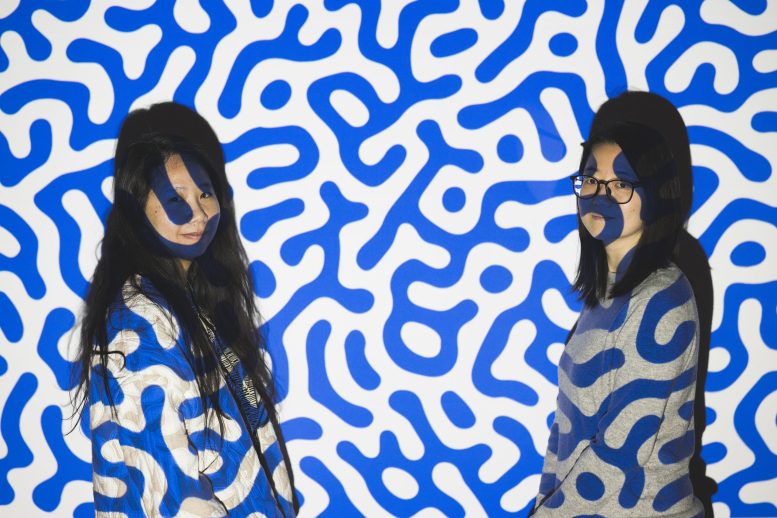 Theresa Ong, Left, and Chenyang Su