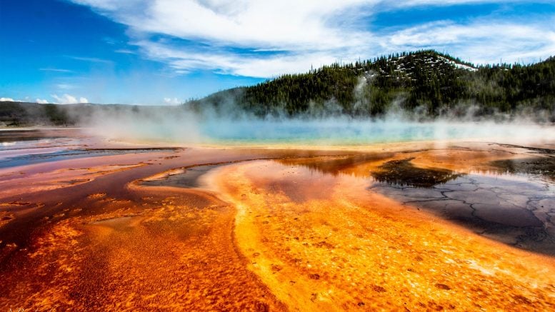Thermal Pools in Yellowstone National Park