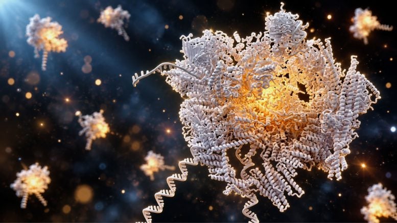 Three Dimensional Structure of the Trans Spliceosome