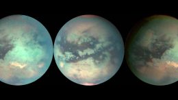 Three Mosaics of Saturn's Moon Titan