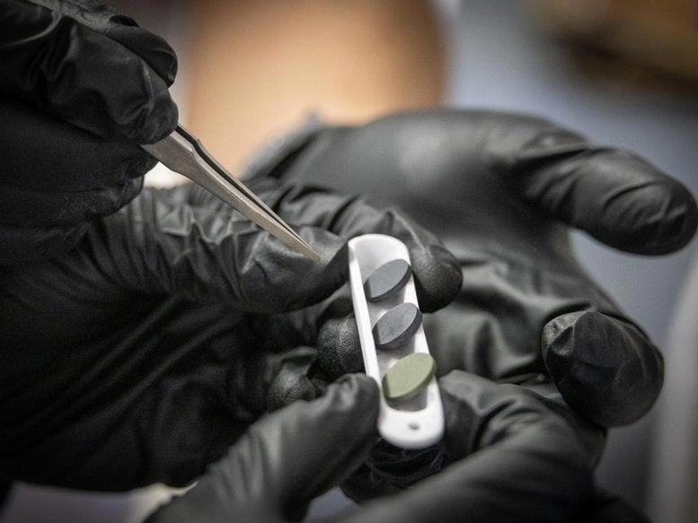 Three Newly Synthesized High Entropy Oxide Ceramic Pellets