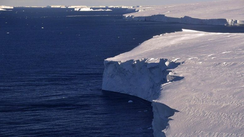 Thwaites Glacier Terminus Southern Ocean