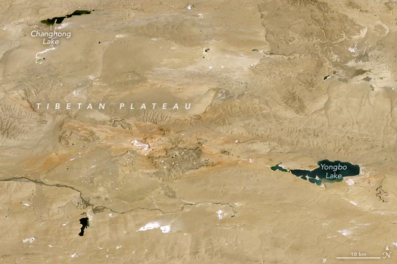 Tibetan Plateau 1994 Annotated