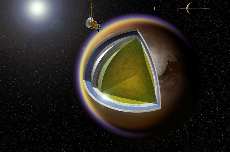 Titan Interior Cross Section Illustration