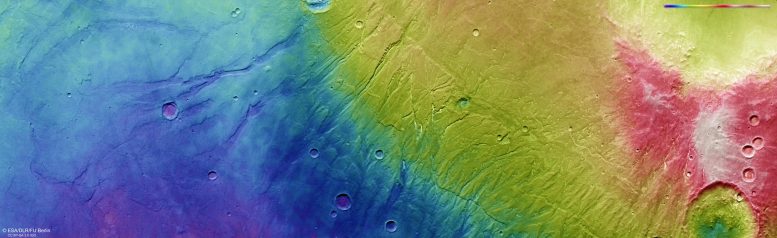 Topography of Nectaris Fossae and Protva Valles