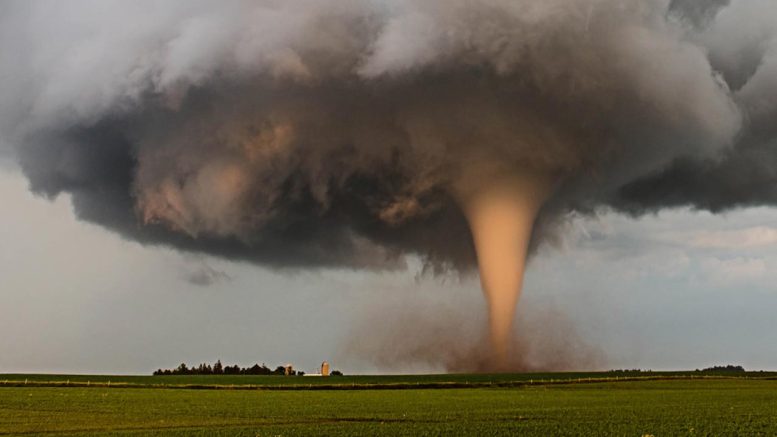 Tornado Sunset Iowa