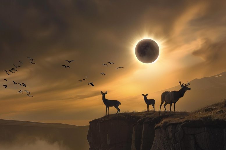 Total Solar Eclipse Concept