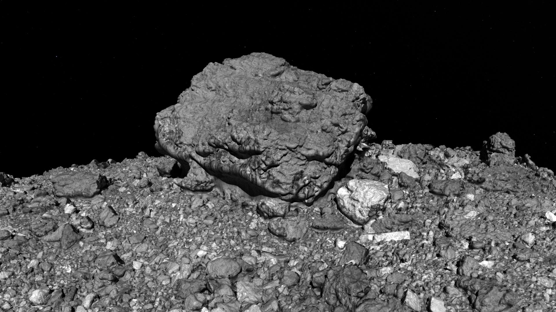 Besichtigung des Asteroiden Bennu
