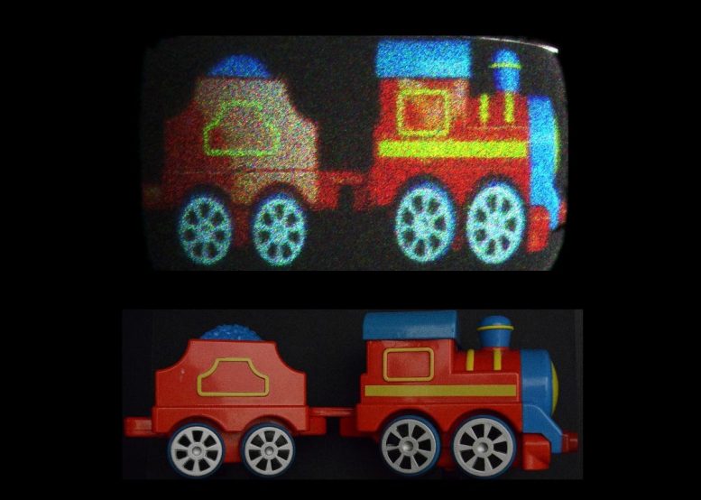 Toy Train Holobricks