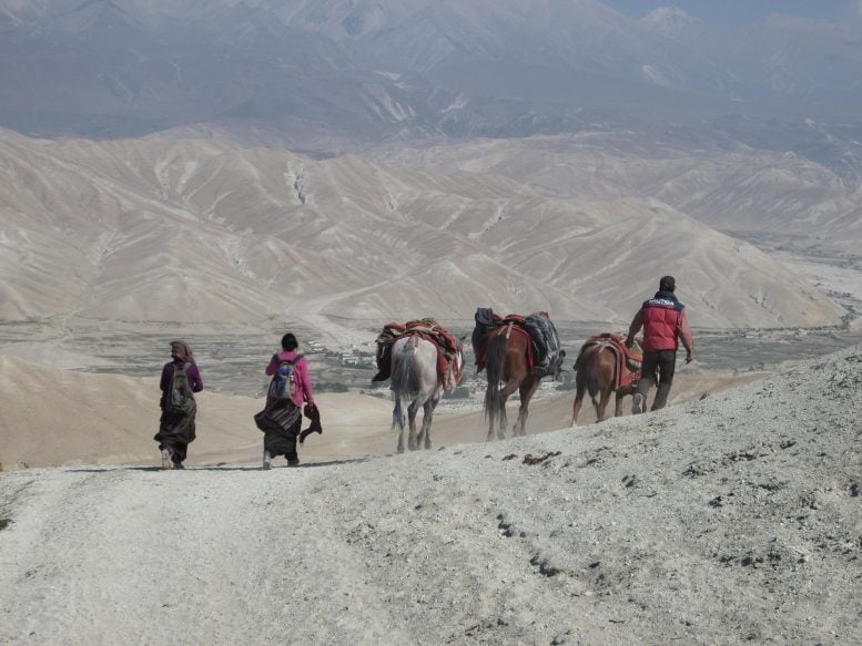 Traders in Upper Mustang Region of Nepal