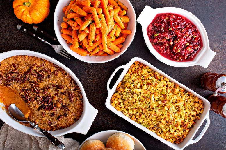 Traditional Thanksgiving Turkey Dinner Side Dishes