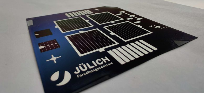 Transparent Nanolayer Solar Cell Prototype