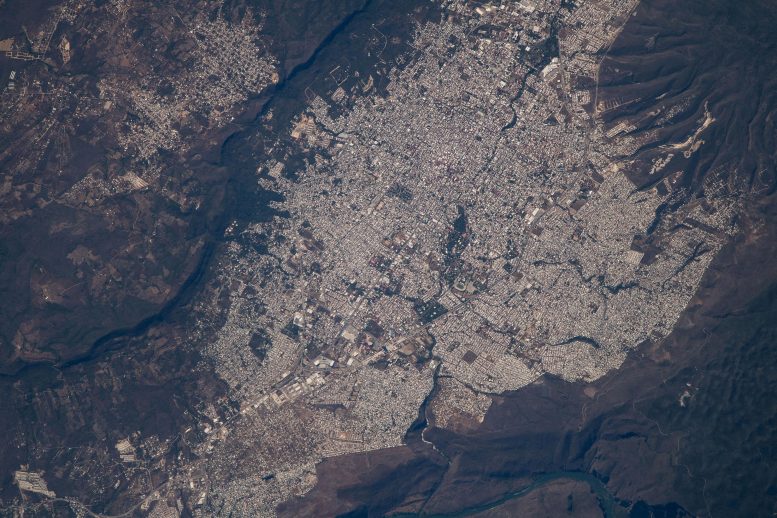 Tuxtla Guti&eacute;rrez From Space