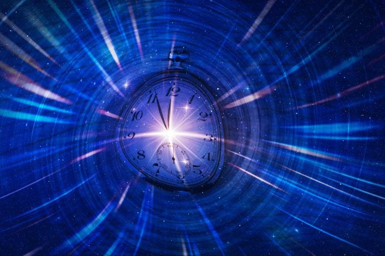 Twisted Spacetime Astrophysics Clock