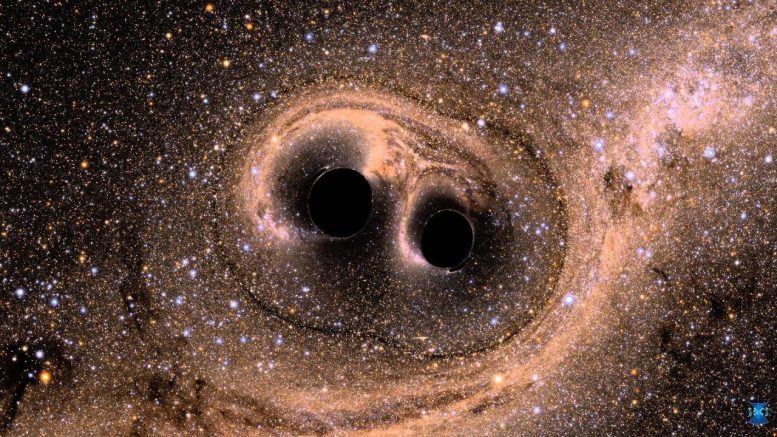 Two Black Holes Merging Simulation Simulating eXtreme Spacetimes