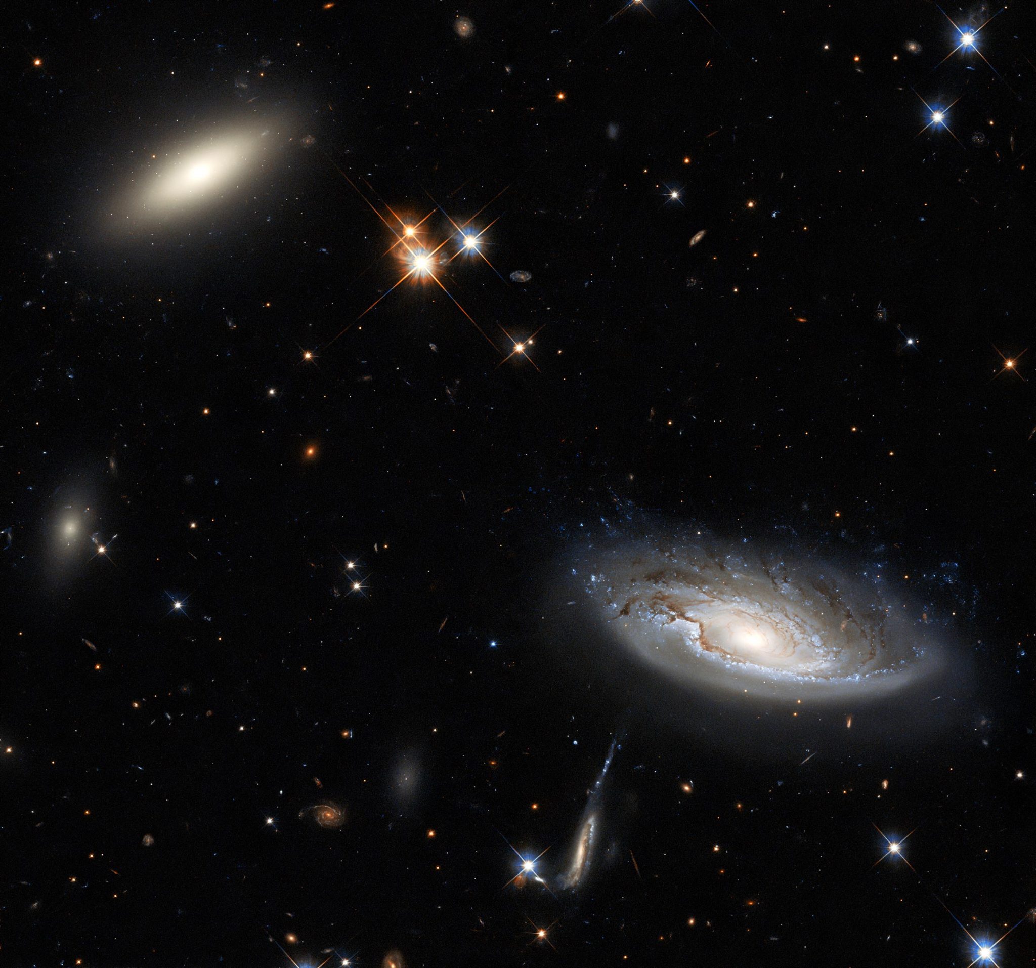 do galaxies travel through space