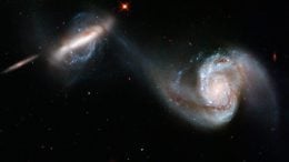 Two Interacting Galaxies