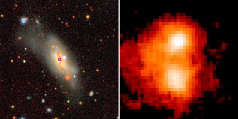 Two Newly Discovered Supermassive Black Holes on a Collision Course