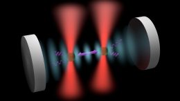 Two Optically Trapped Nanoparticles Are Coupled Together