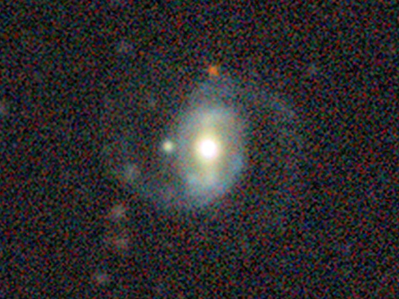 Two Spiral Arms of SDSS J110546.07+145202.4