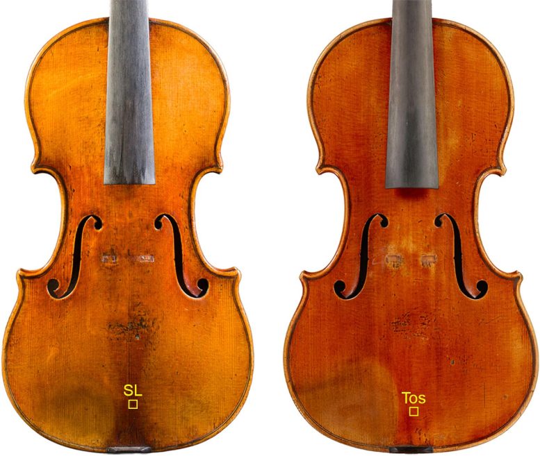 Two Stradivarius Violins