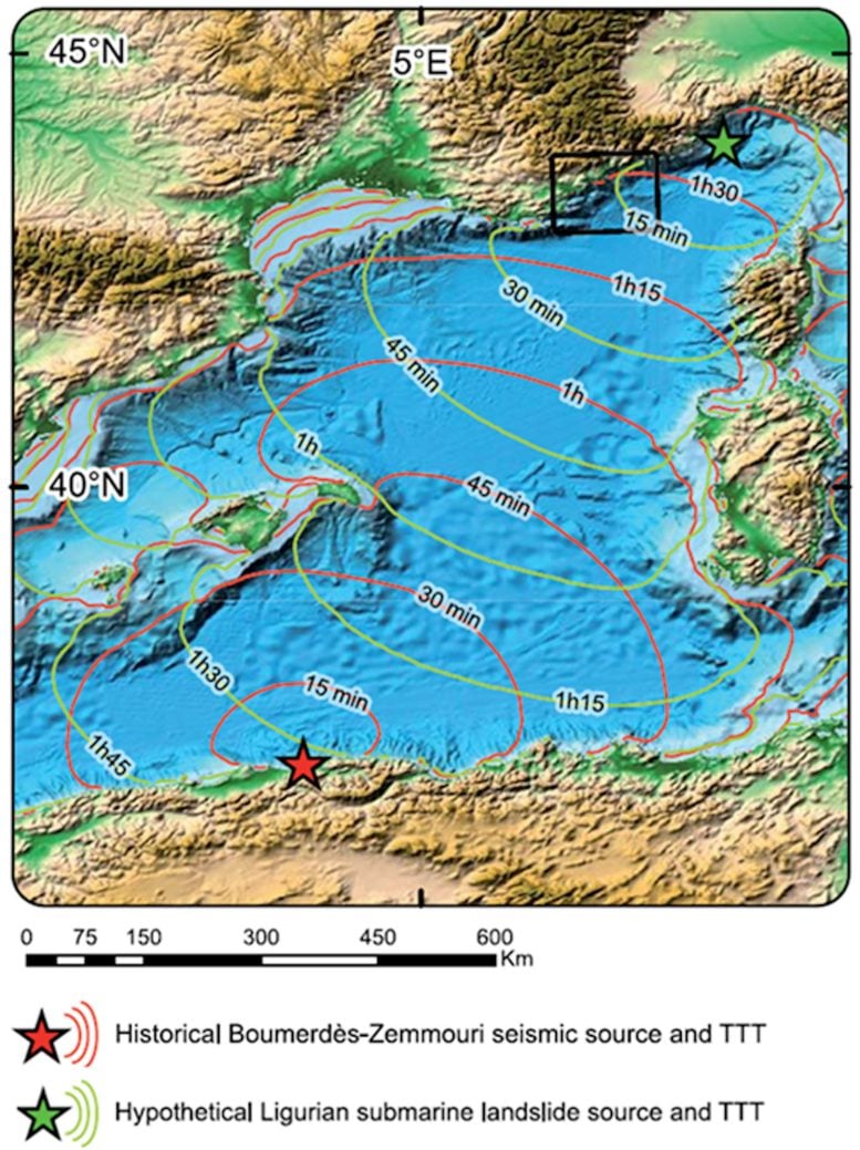 Two Tsunami Seismic Activity