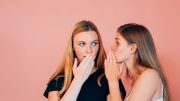 Two Women Gossiping