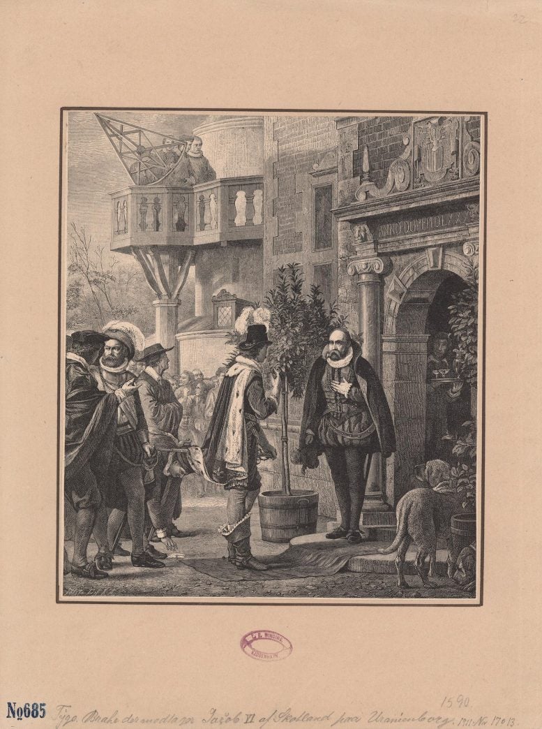 Tycho Brahe Receives Jacob VI