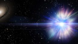 Type Ia Supernova Exploding Artist's Concept