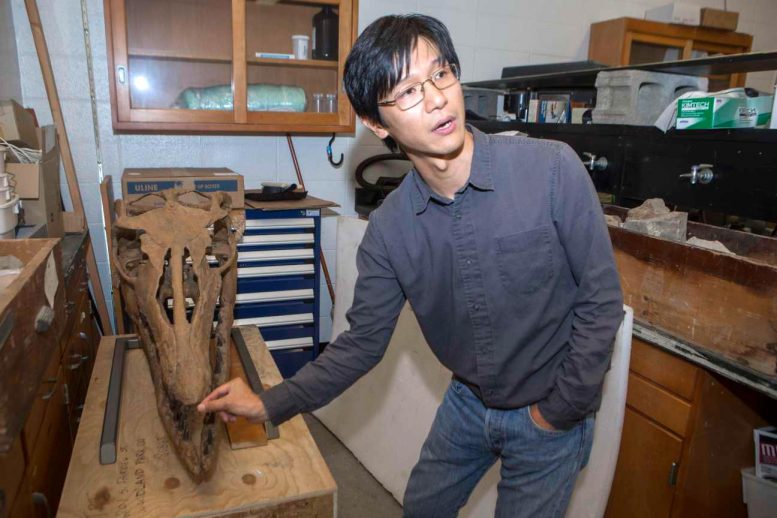 UC Paleontologist Takuya Konishi