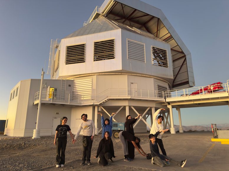 UChicago Students Celebrate Spectroscopy at Las Campanas Observatory