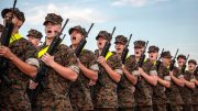 US Marine Corp Recruits
