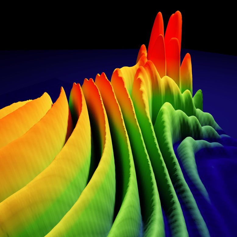 Ultrashort Solitons Produce Spectral Interference Patterns