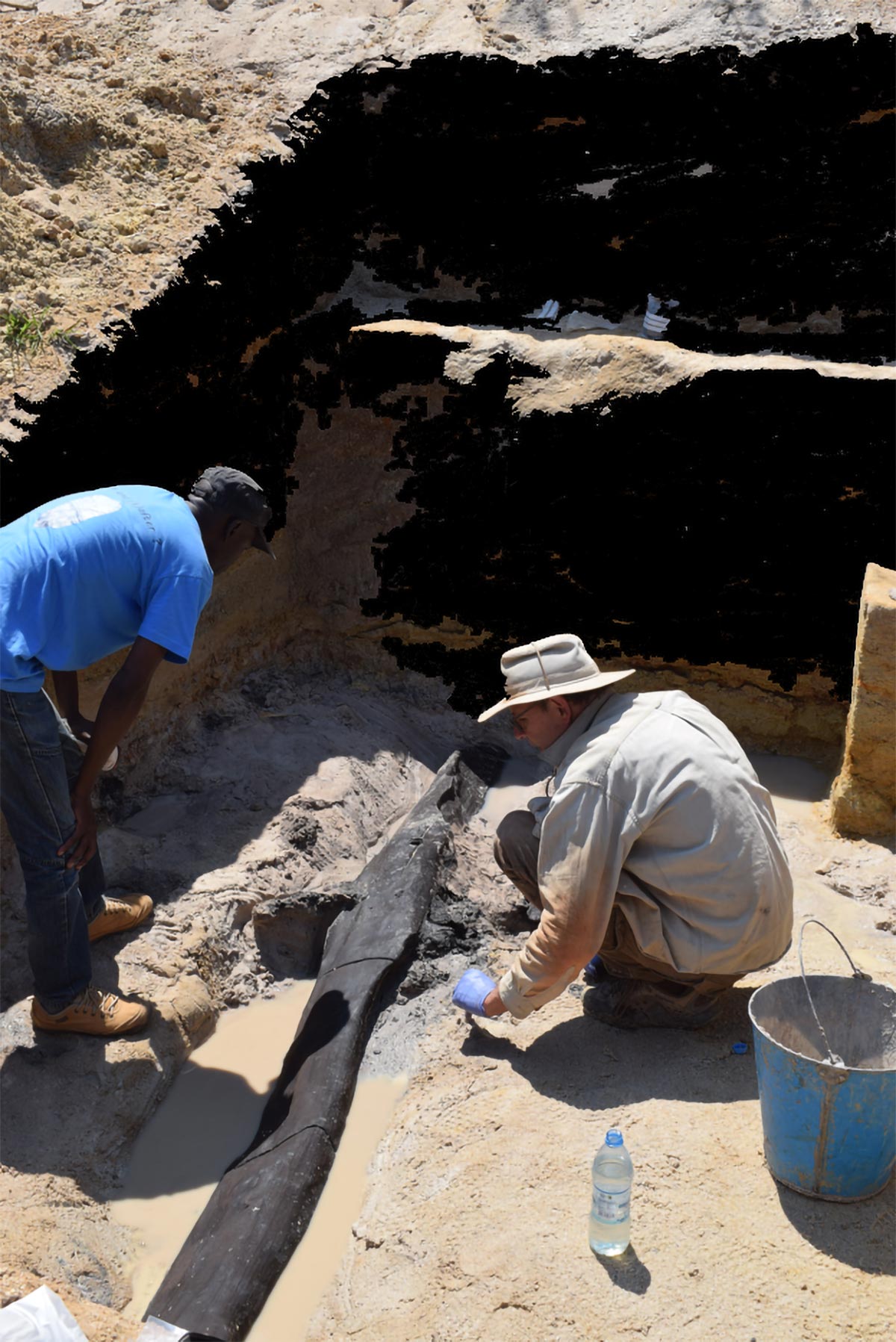 고고학자들이 세계에서 가장 오래된 목조 건축물을 발견했습니다.
